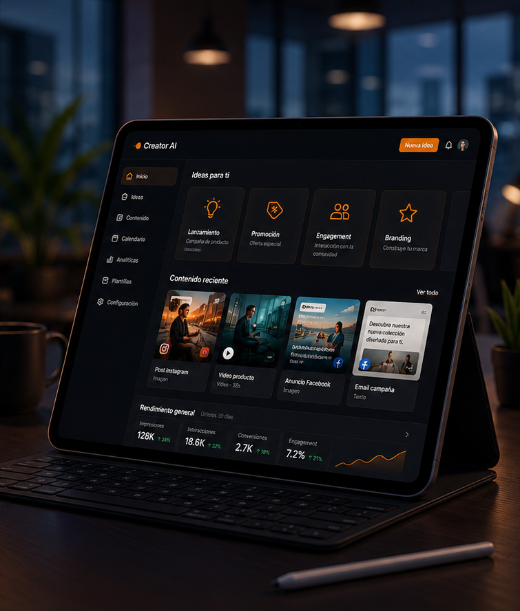 content creator ai agent